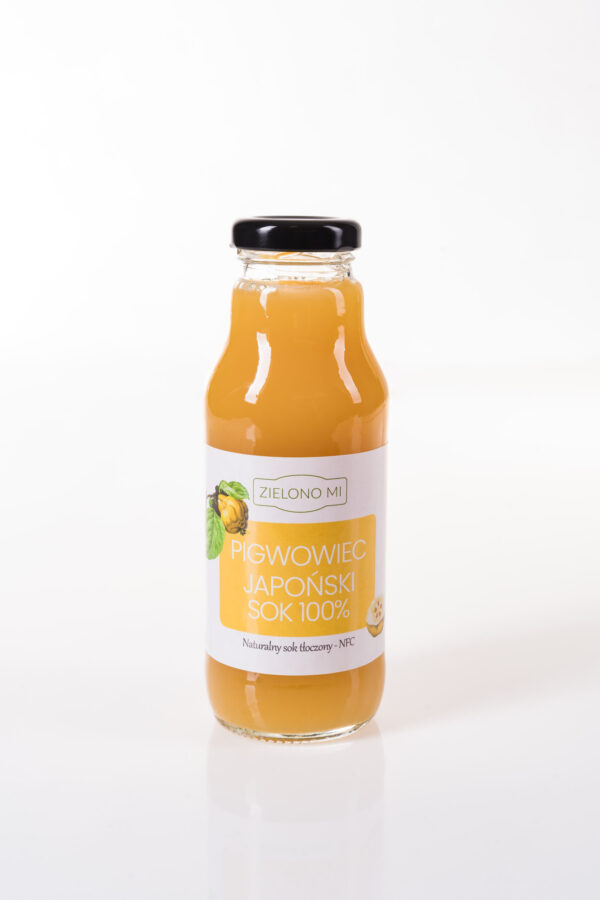 Zielono Mi - Naturalny sok tłoczony Pigwowiec Japoński