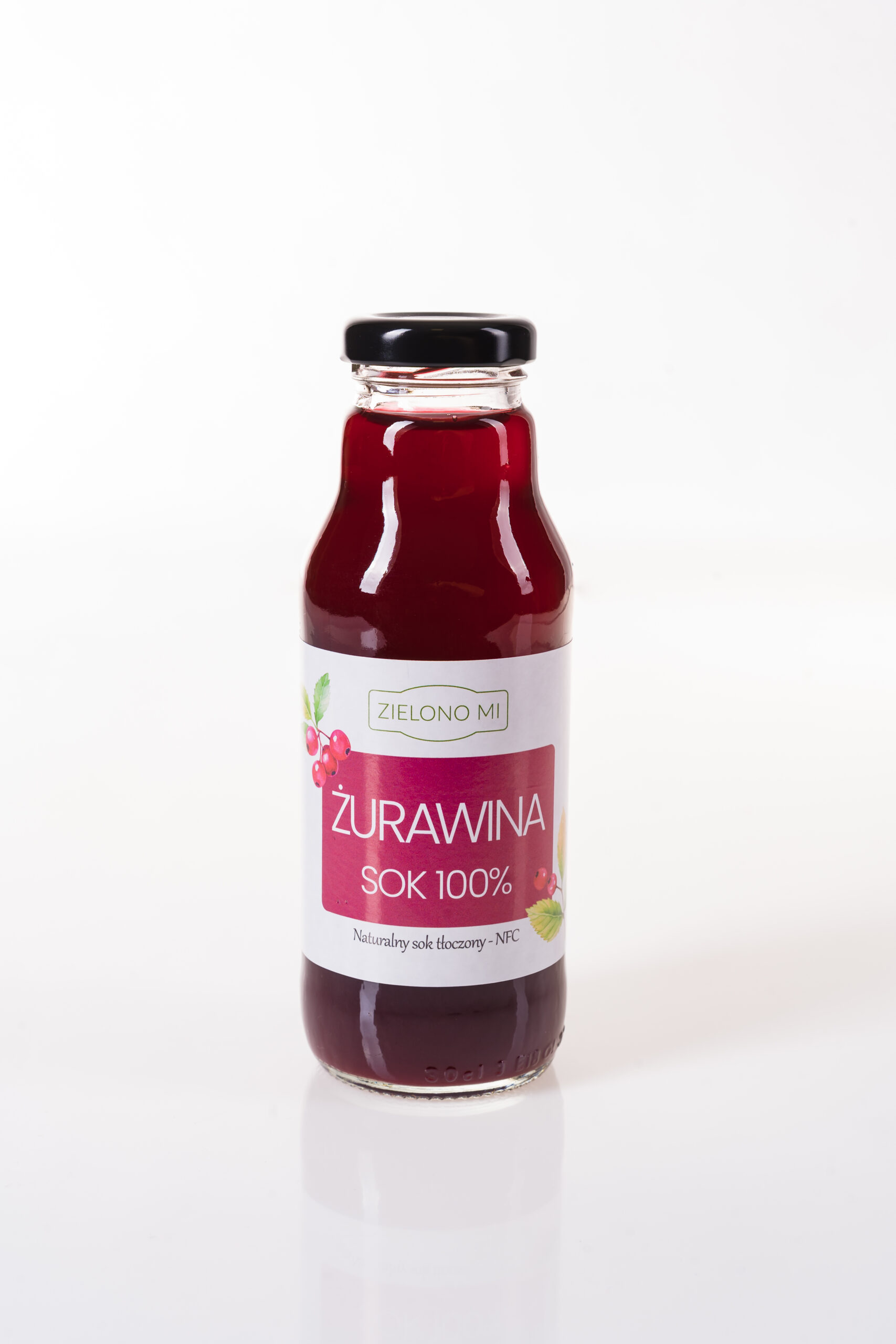 Zielono Mi - Naturalny sok tłoczony Żurawina