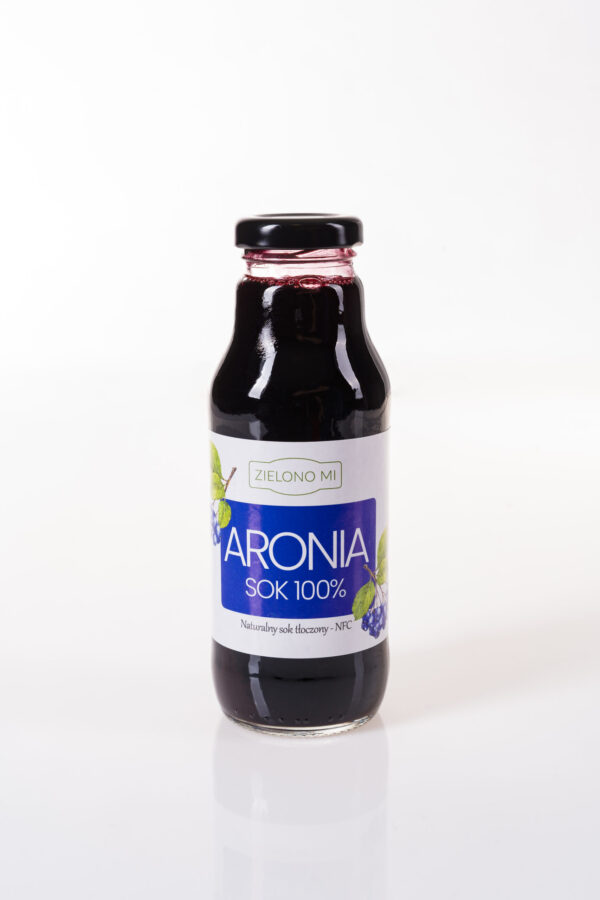 Zielono Mi - Naturalny sok tłoczony Aronia