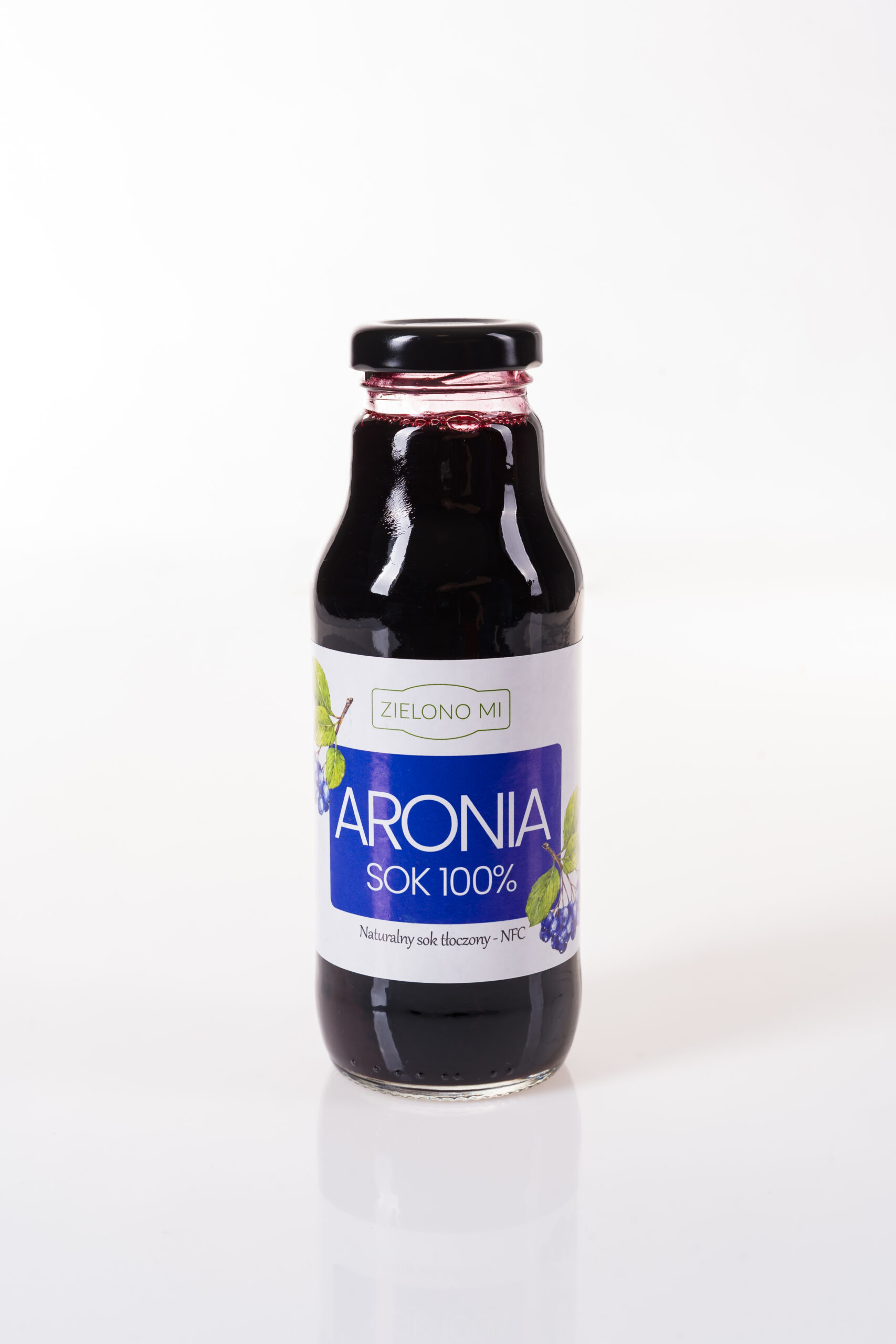 Zielono Mi - Naturalny sok tłoczony Aronia