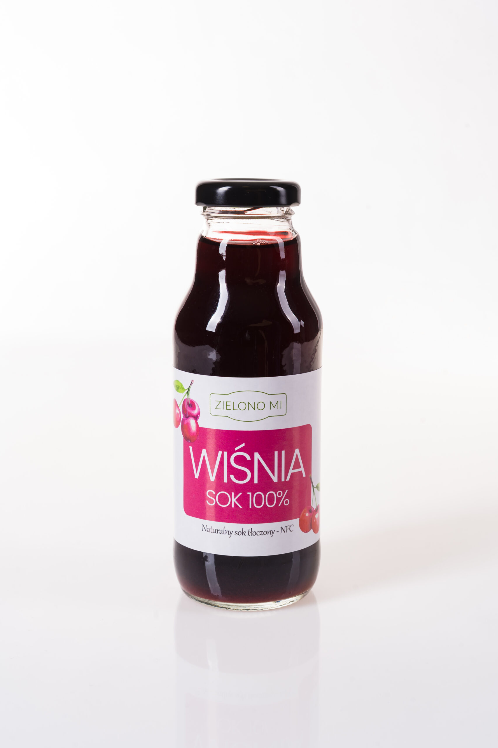 Zielono Mi - Naturalny sok tłoczony Wiśnia