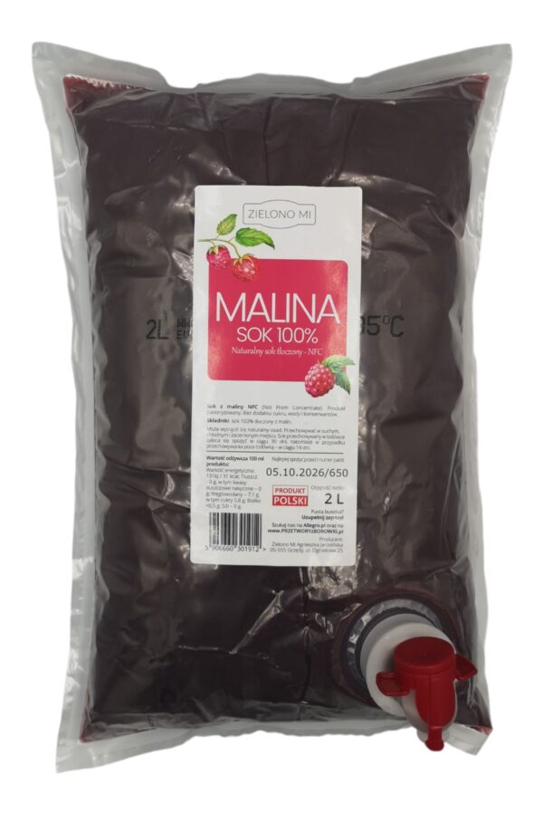 SOK NFC 100 %  z malin 2000ml