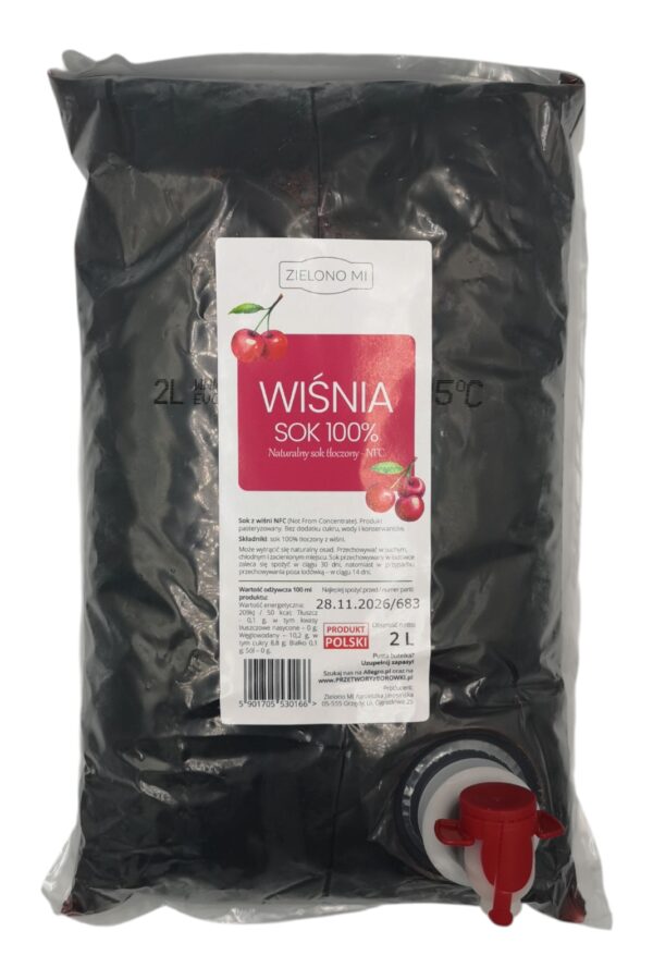SOK NFC 100 %  z wiśni 2000ml