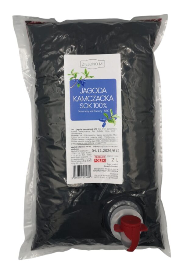 SOK NFC 100 % z jagody kamczackiej 2000ml