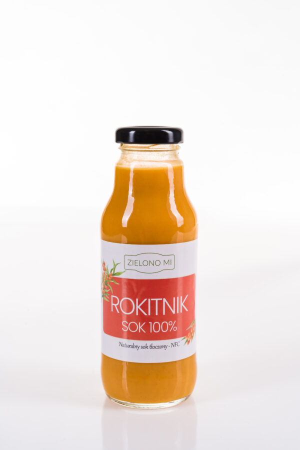 Zielono Mi - Naturalny sok tłoczony rokitnik