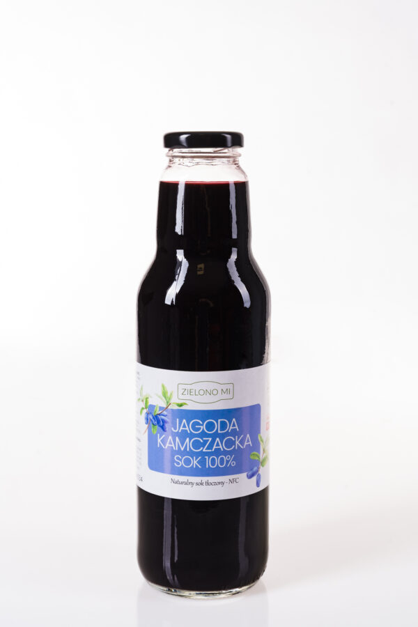 Zielono Mi - Naturalny sok tłoczony z jagody kamczackiej 750ml