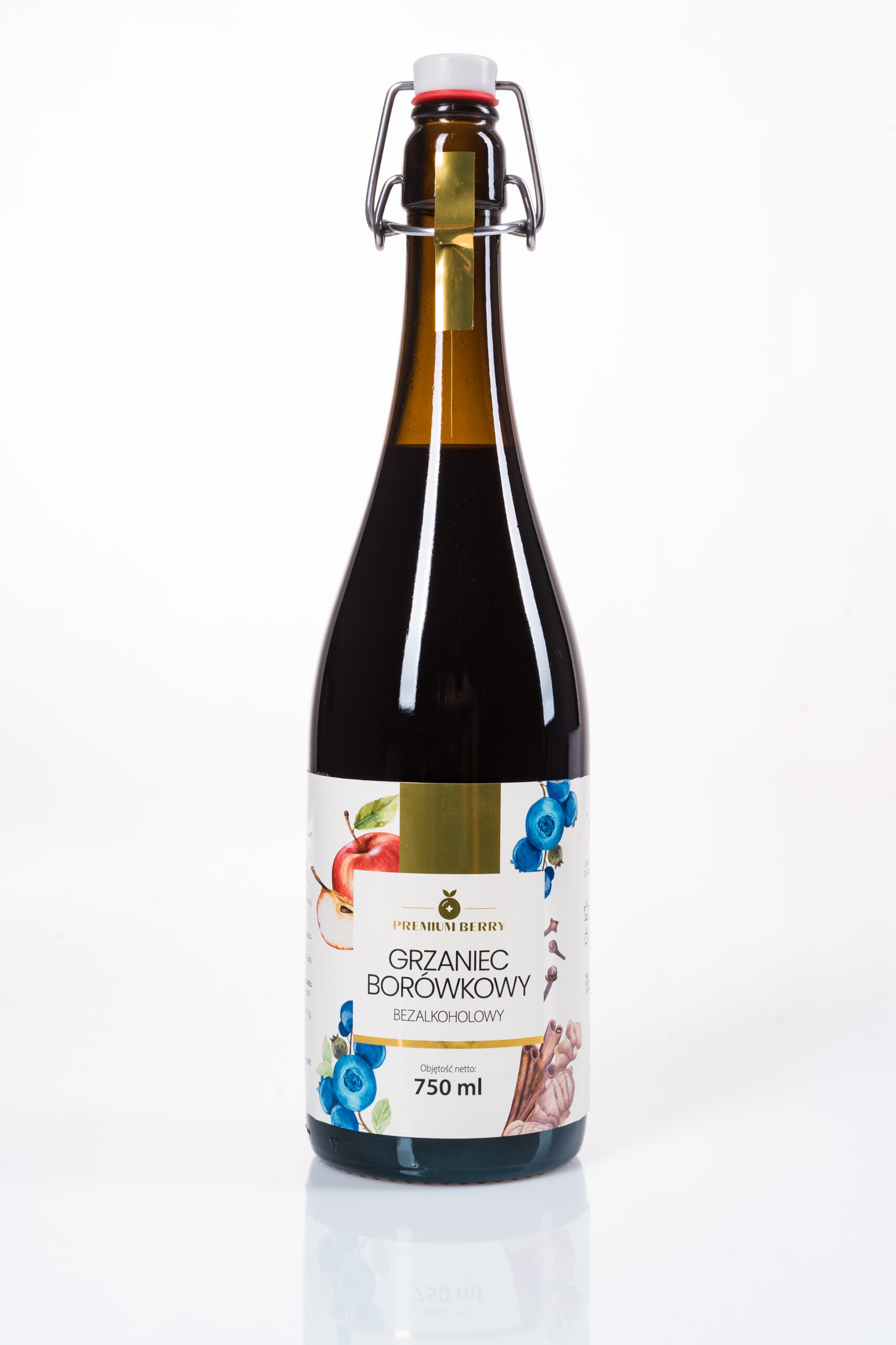 Grzaniec borówkowy Premium 750 ml