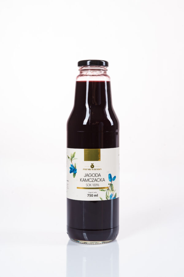Sok z jagody kamczackiej Premium 750 ml