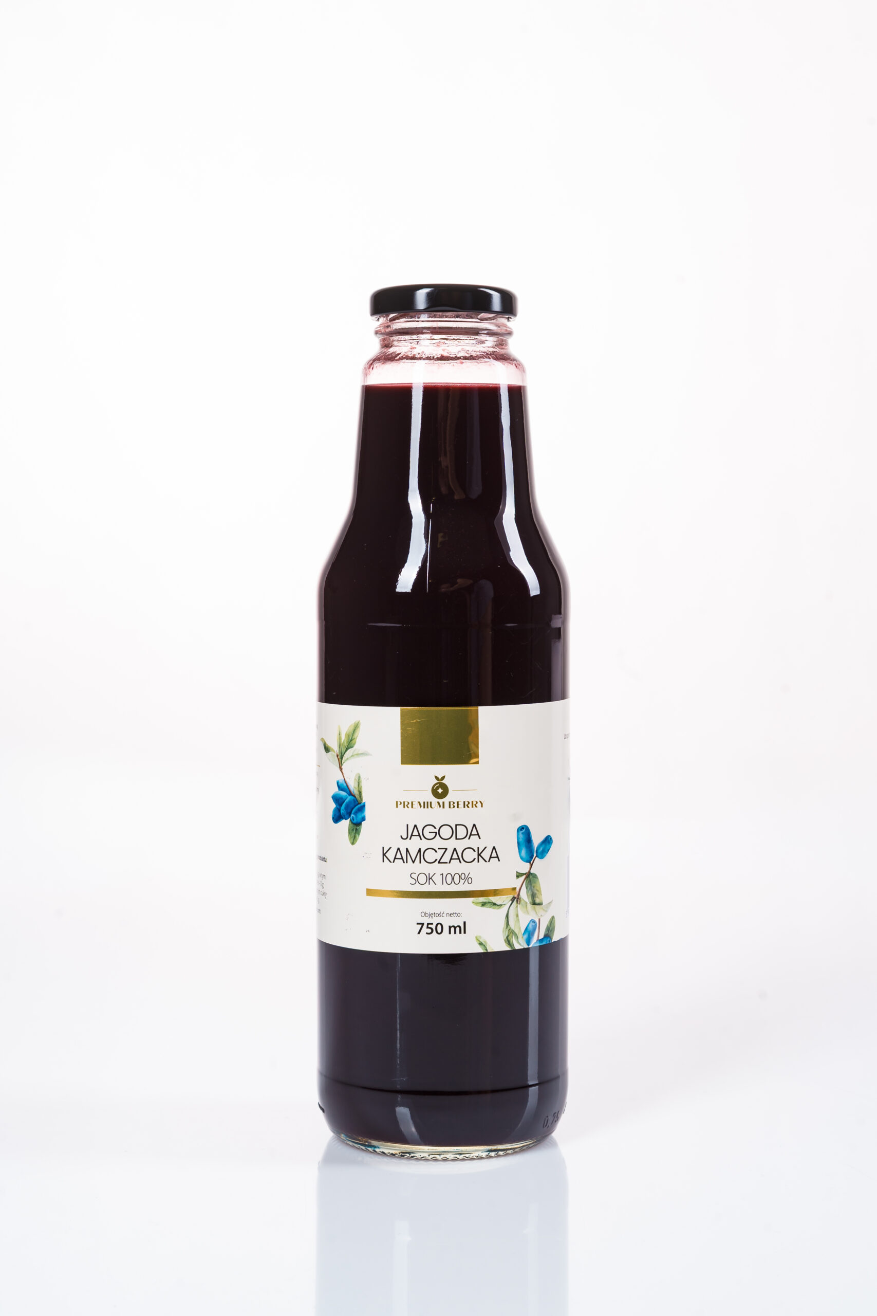 Sok z jagody kamczackiej Premium 750 ml