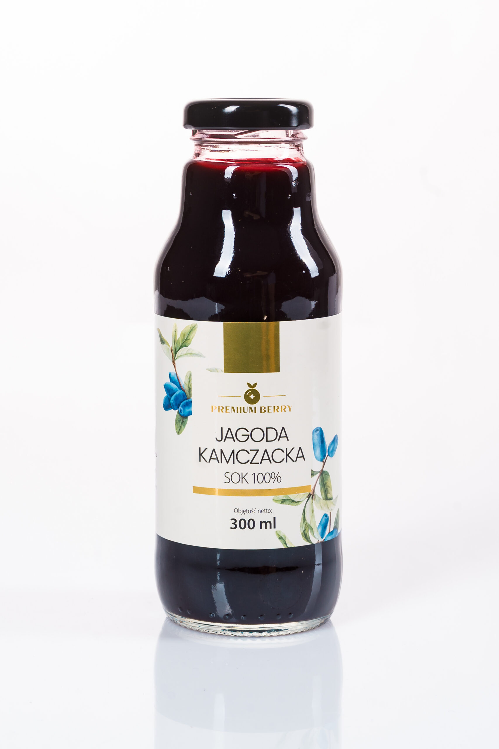 Sok z jagody kamczackiej 100% Premium 300 ml