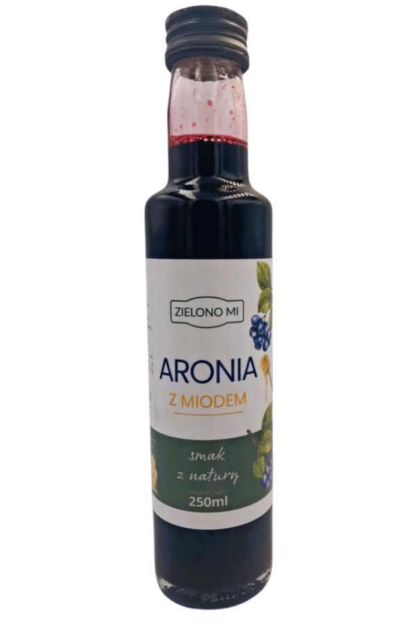 Sok aronia z miodem 250ml
