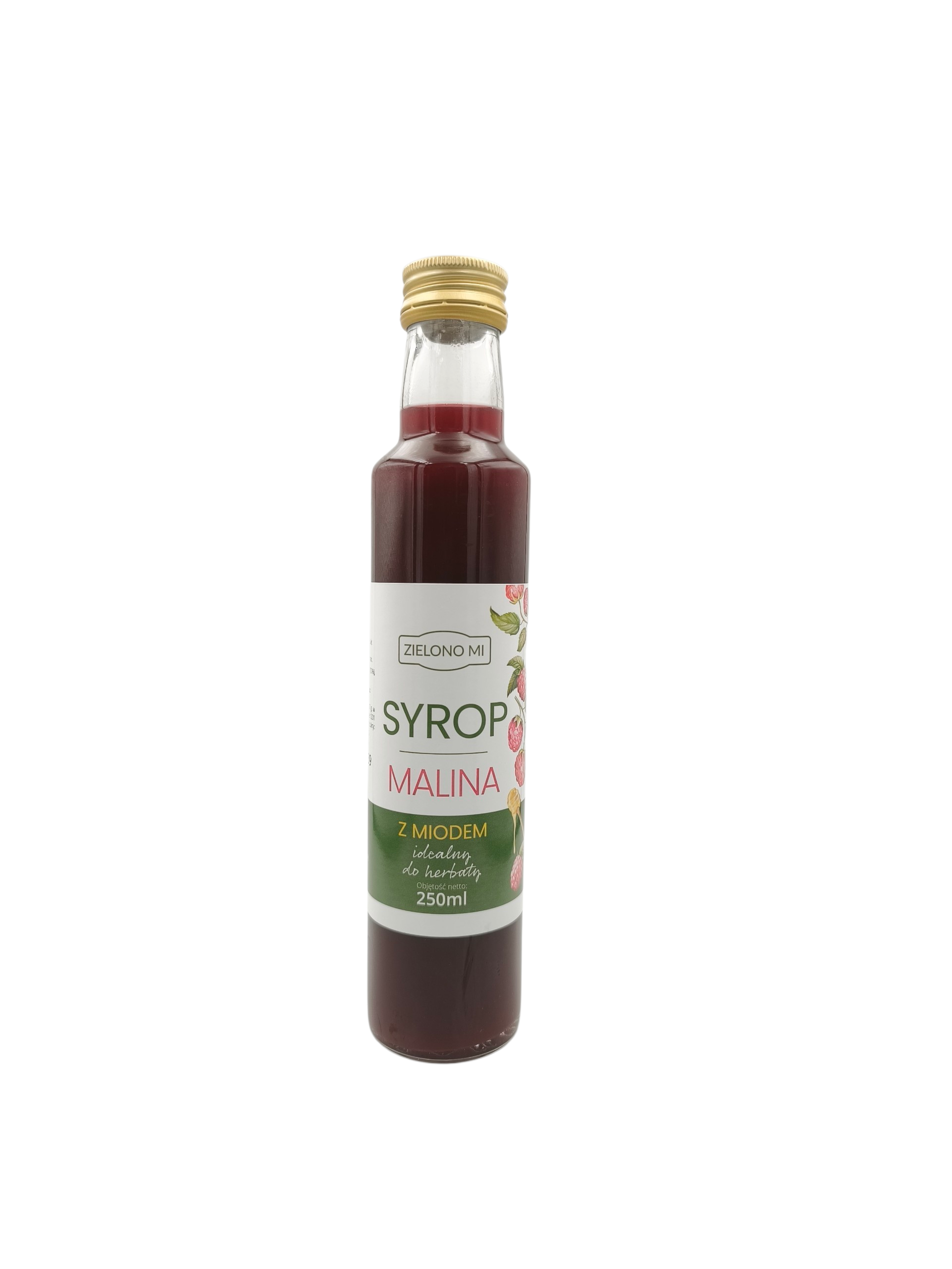 🍓 TRADYCYJNY SYROP MALINOWY Z MIODEM – NATURALNY HIT! 🍓