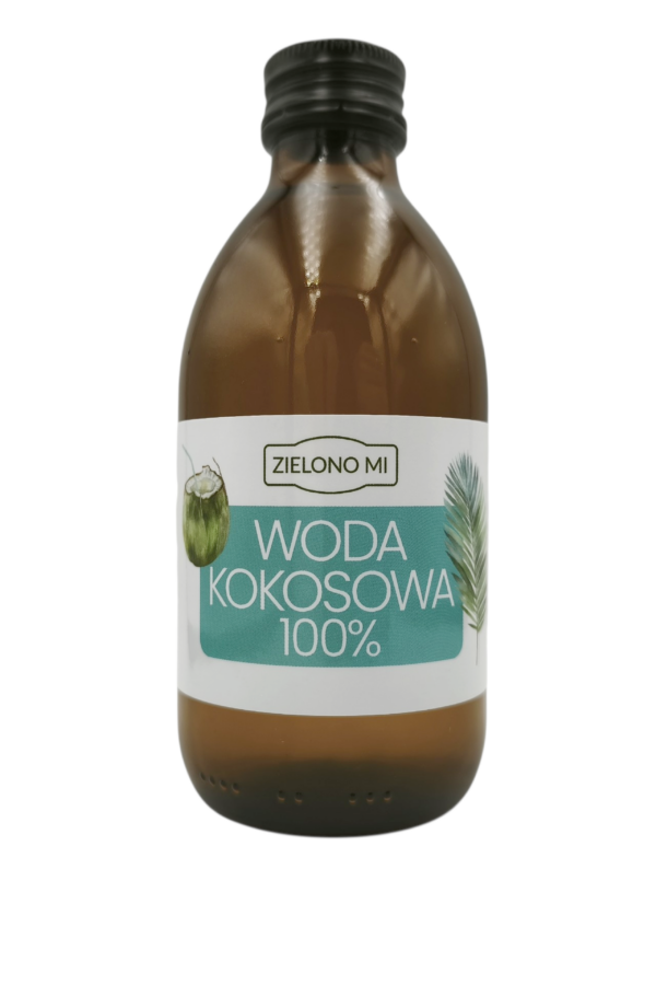 💧 100% NATURALNA WODA Z MŁODYCH ORZECHÓW KOKOSOWYCH 💧