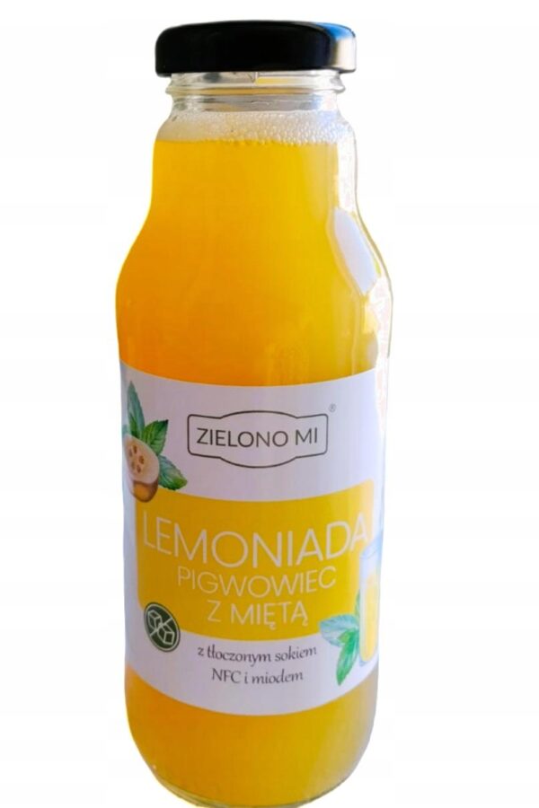 Pigwowcowa Lemoniada 300 ml - pigwowiec z miętą i miodem, orzeźwiający skład i smak